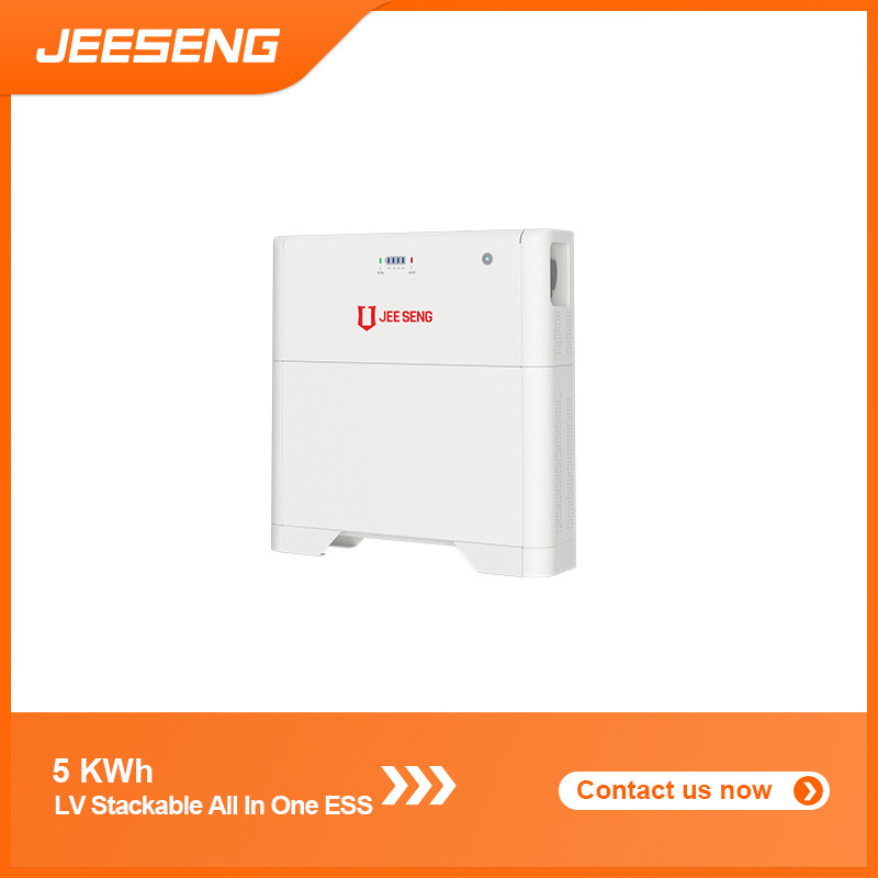 5KWh basso voltaggio sistema di accumulo di energia all-in-one impilabile impilabile ESS con tecnologia BMS avanzata