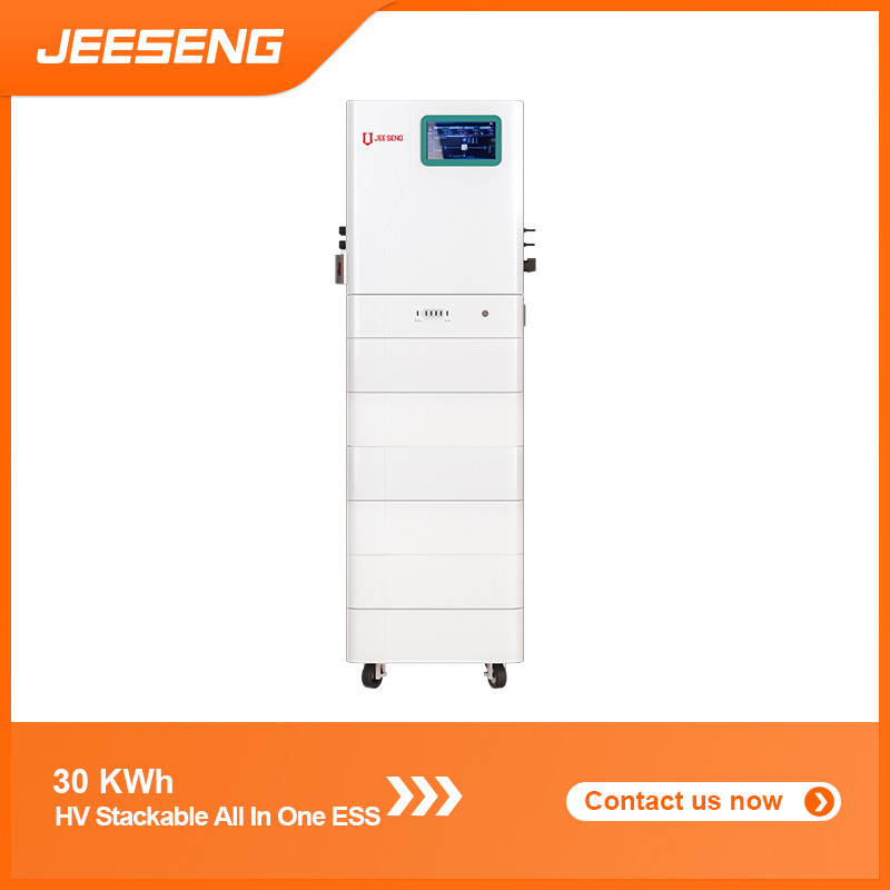 15KW 30KWh Alta tensione All In One Sistema di stoccaggio dell'energia impilabile ESS impilabile con tecnologia BMS avanzata