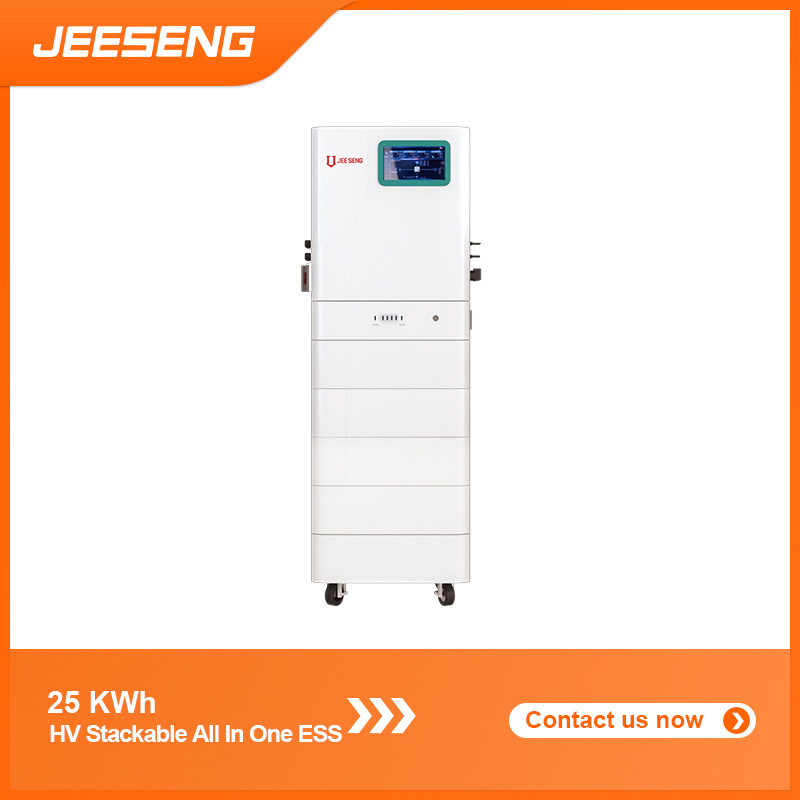 12KW 25KWh Alta tensione All In One Sistema di stoccaggio dell'energia impilabile ESS impilabile con tecnologia BMS avanzata
