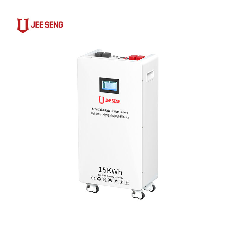 15KWH 48V 51.2V Home Energy Storage System batteria al litio con BMS con ruote