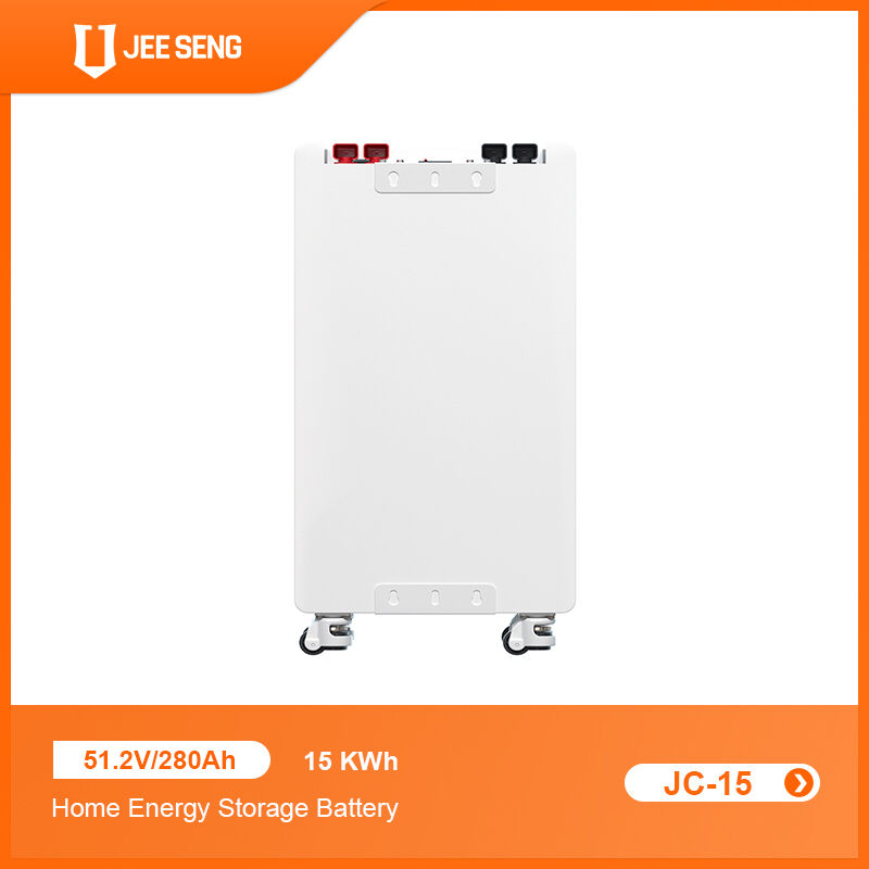 15KWH 48V 51.2V Home Energy Storage System batteria al litio con BMS con ruote