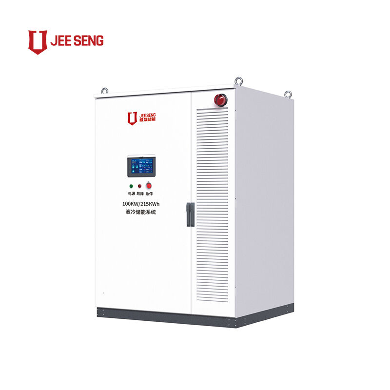 100KW 215KWh Serbatoio di accumulo di energia raffreddato a liquido per impianti industriali e commerciali di accumulo di energia