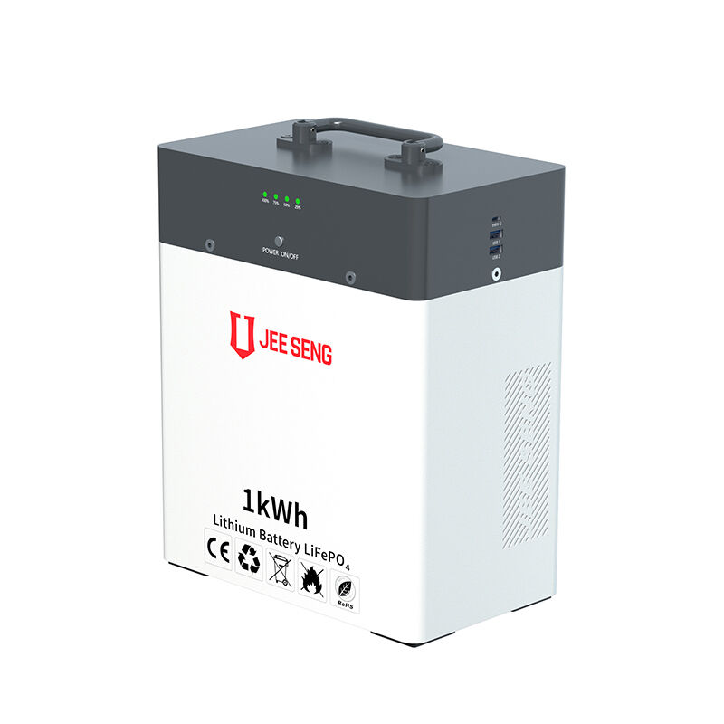 Nuovo design 1KWH Potenza portatile di stoccaggio dell'energia batteria al litio grande powerbank facile da usare